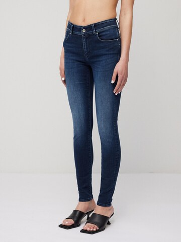 VERO MODA Skinny Jeans 'EMBRACE' in Blue: front