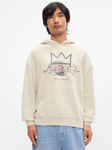 SCOTCH & SODA Collegepaita värissä beige: etupuoli