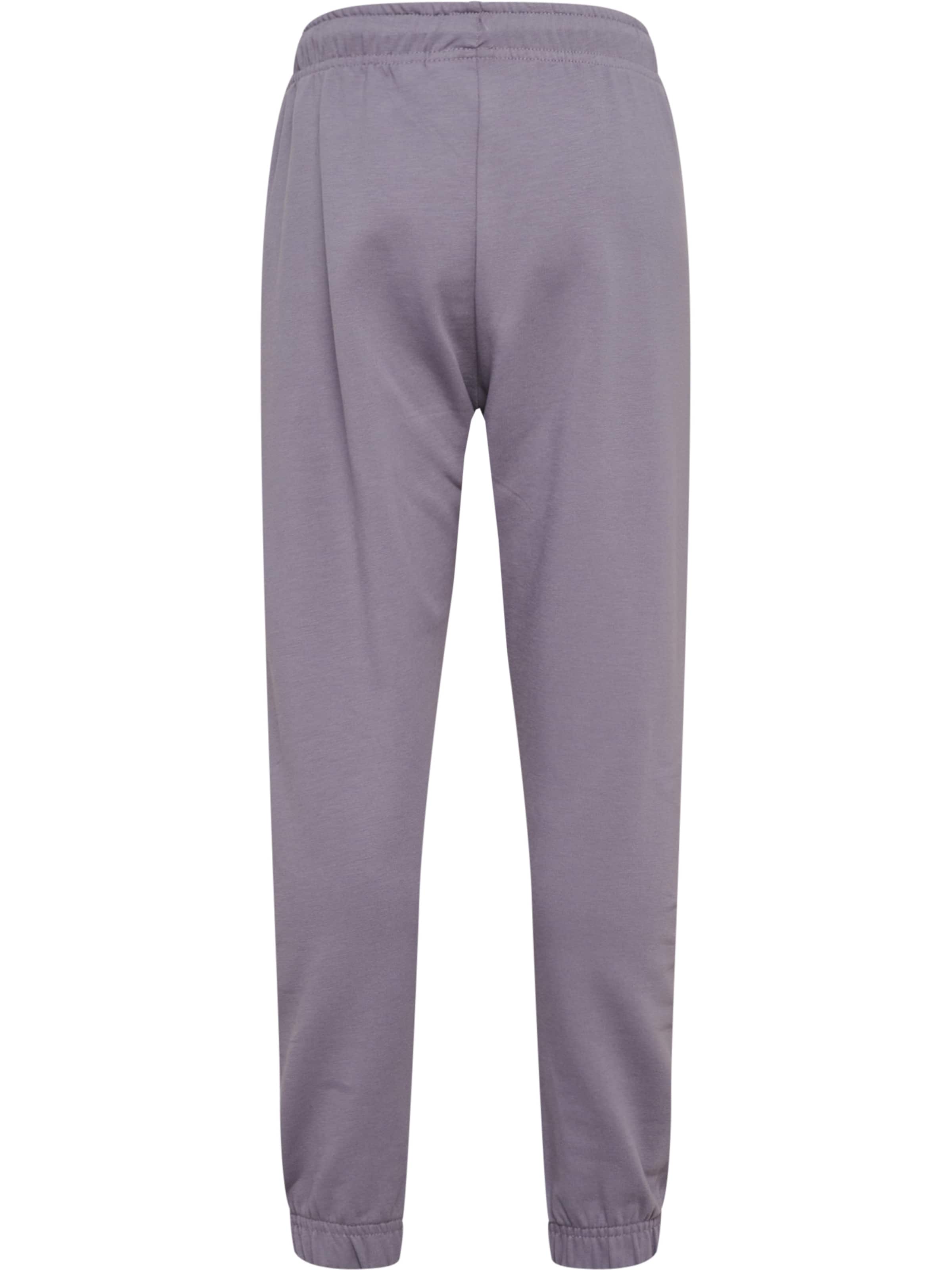 Hummel Tapered Sports trousers 'Tukas' in Purple