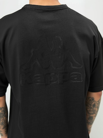 KAPPA Shirt ' Logo Soy ' in Zwart: terug