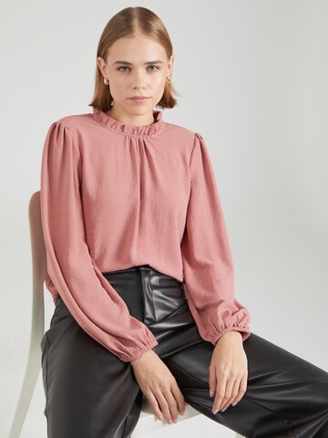 Chemisier 'VIMETTE' VILA en rose : devant