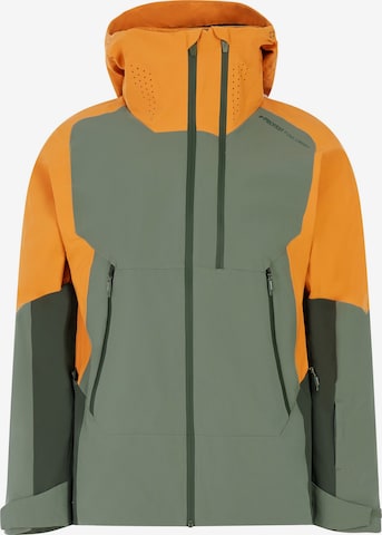 PROTEST Sportjacke 'PRTThrow' in Grün: Vorderseite