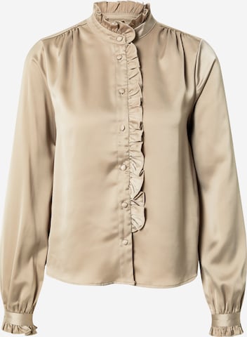 Aware Blouse 'ADJURE' in Beige: front