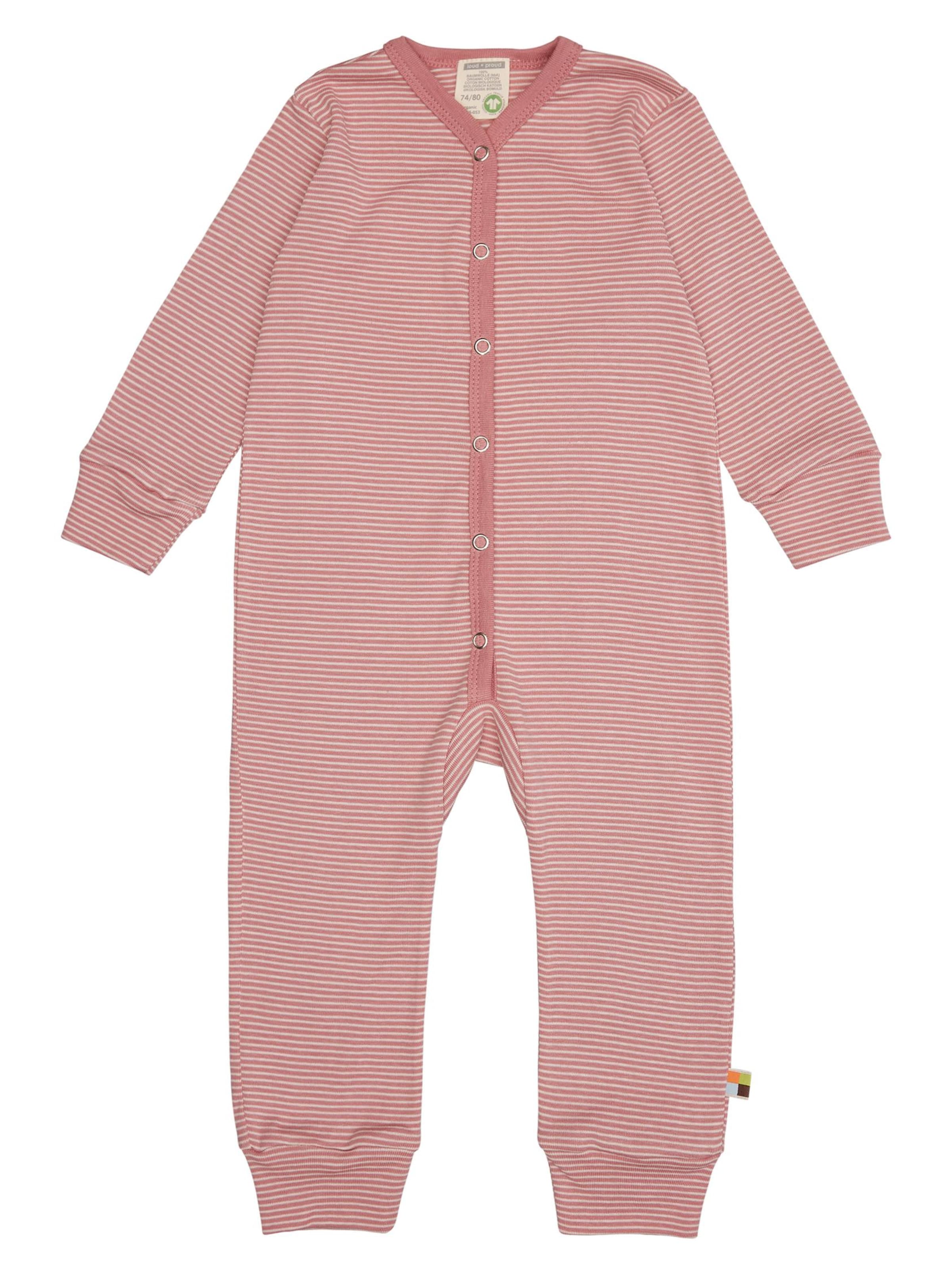 loud + proud Schlafanzug‌‌‌‌‌ in Pink: Vorderseite