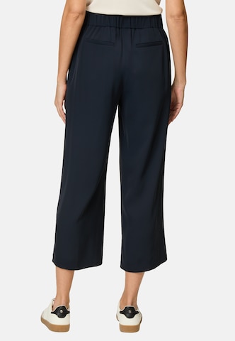 zero Wide Leg Hose in Blau