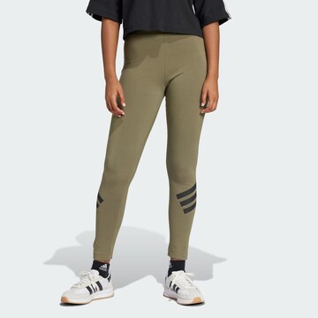 ADIDAS SPORTSWEAR Скинни Спортивные штаны 'Future Icons' в Зеленый: спереди