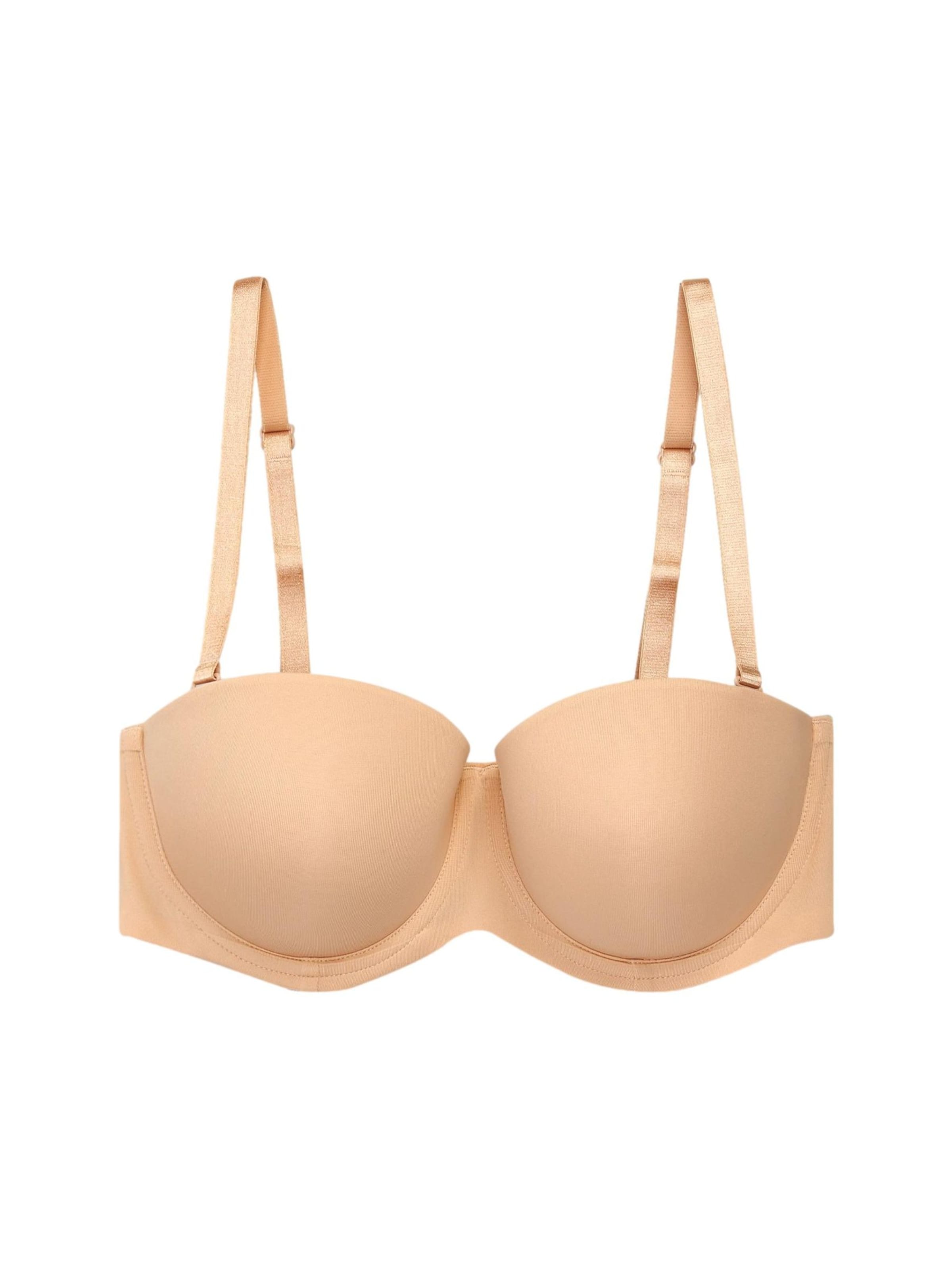 Push-up Sutien de la Next pe bej: față