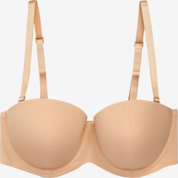 Push-up Soutien-gorge Next en beige : devant