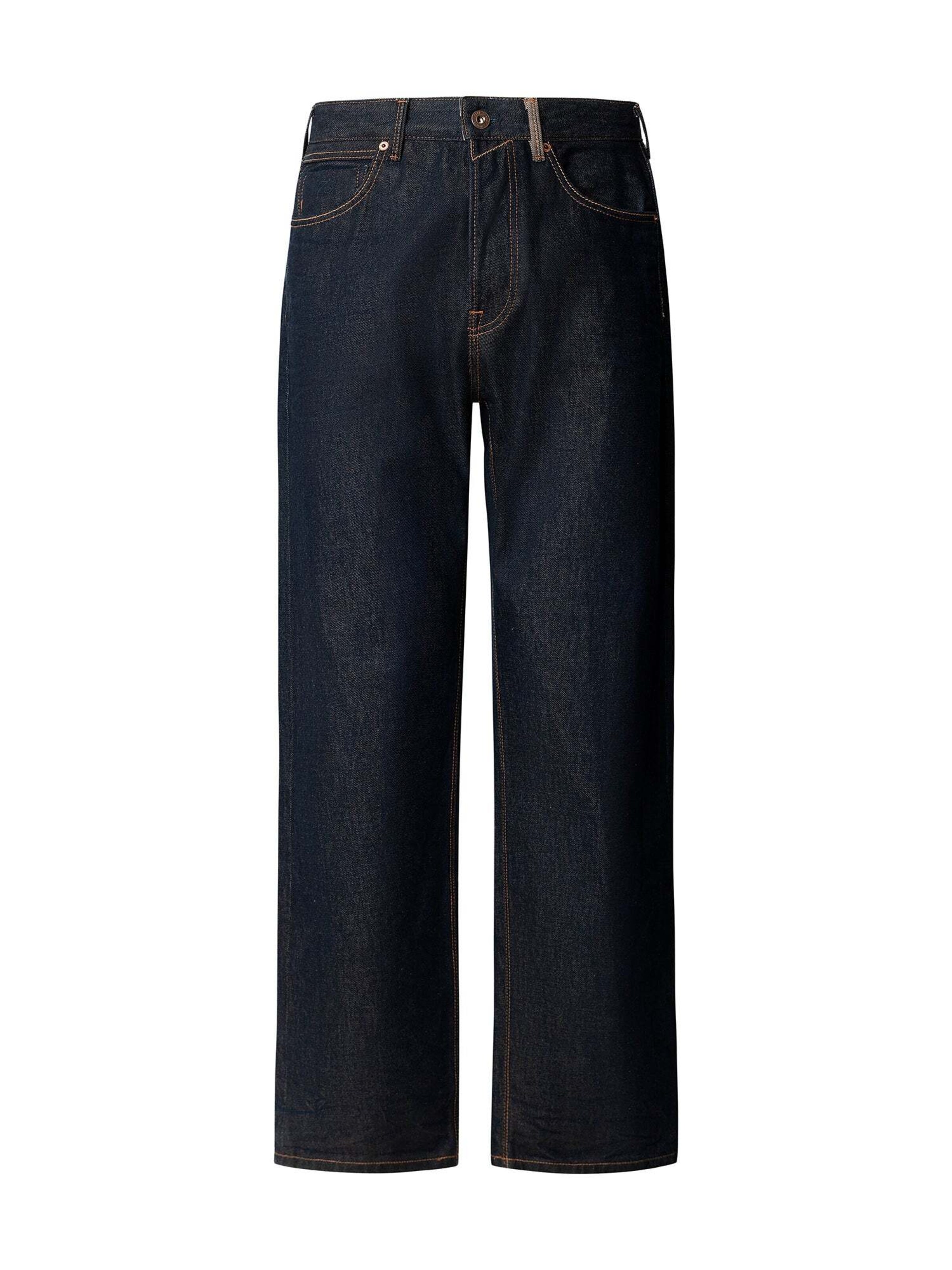 Pepe Jeans - Loosefit Vaquero en azul: frente