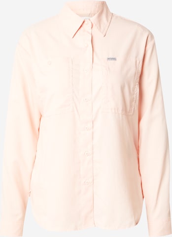 COLUMBIA Athletic Button Up Shirt 'Silver Ridge Utility' in Orange: front