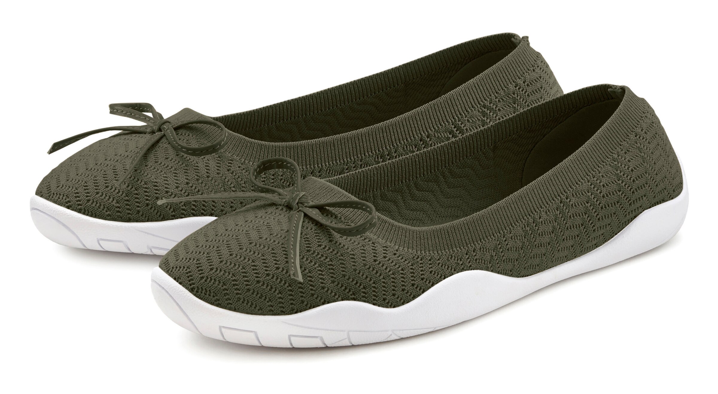 LASCANA Ballerina i grön