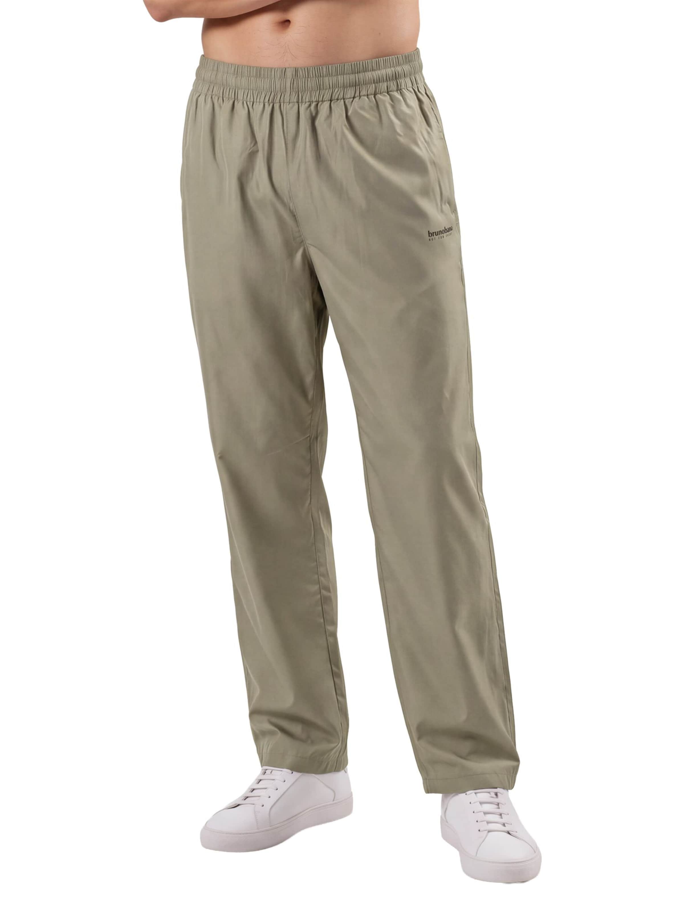 Bruno Banani Regular Broek ' Hansen ' in Beige: voorkant