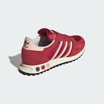 Baskets basses 'La Trainer' ADIDAS ORIGINALS en rouge