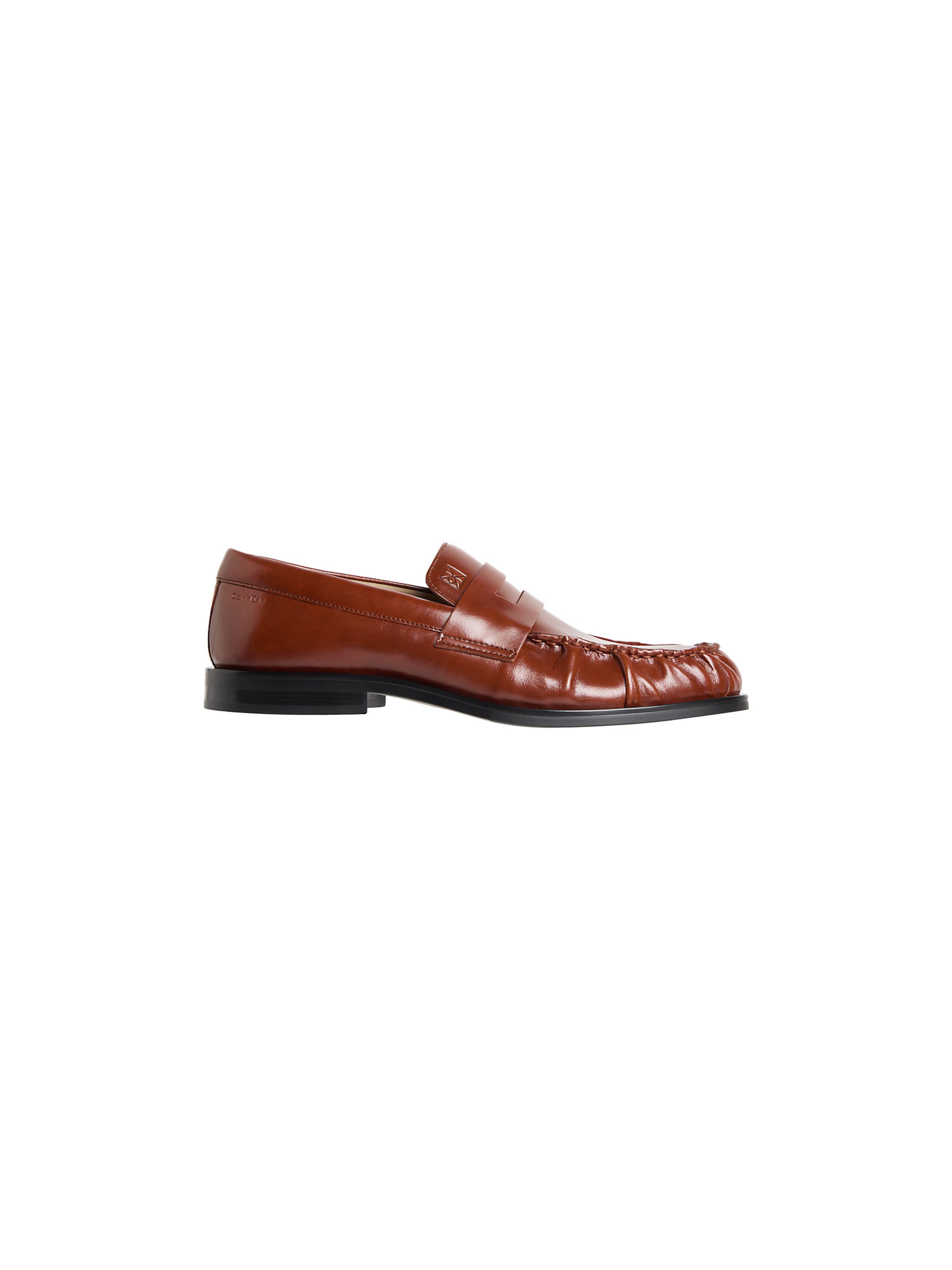 Regular Mocassin Calvin Klein en marron : devant