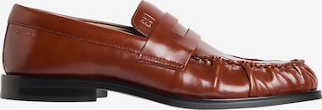 Regular Mocassin Calvin Klein en marron : devant
