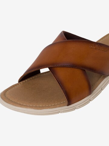 s.Oliver Mules in Brown