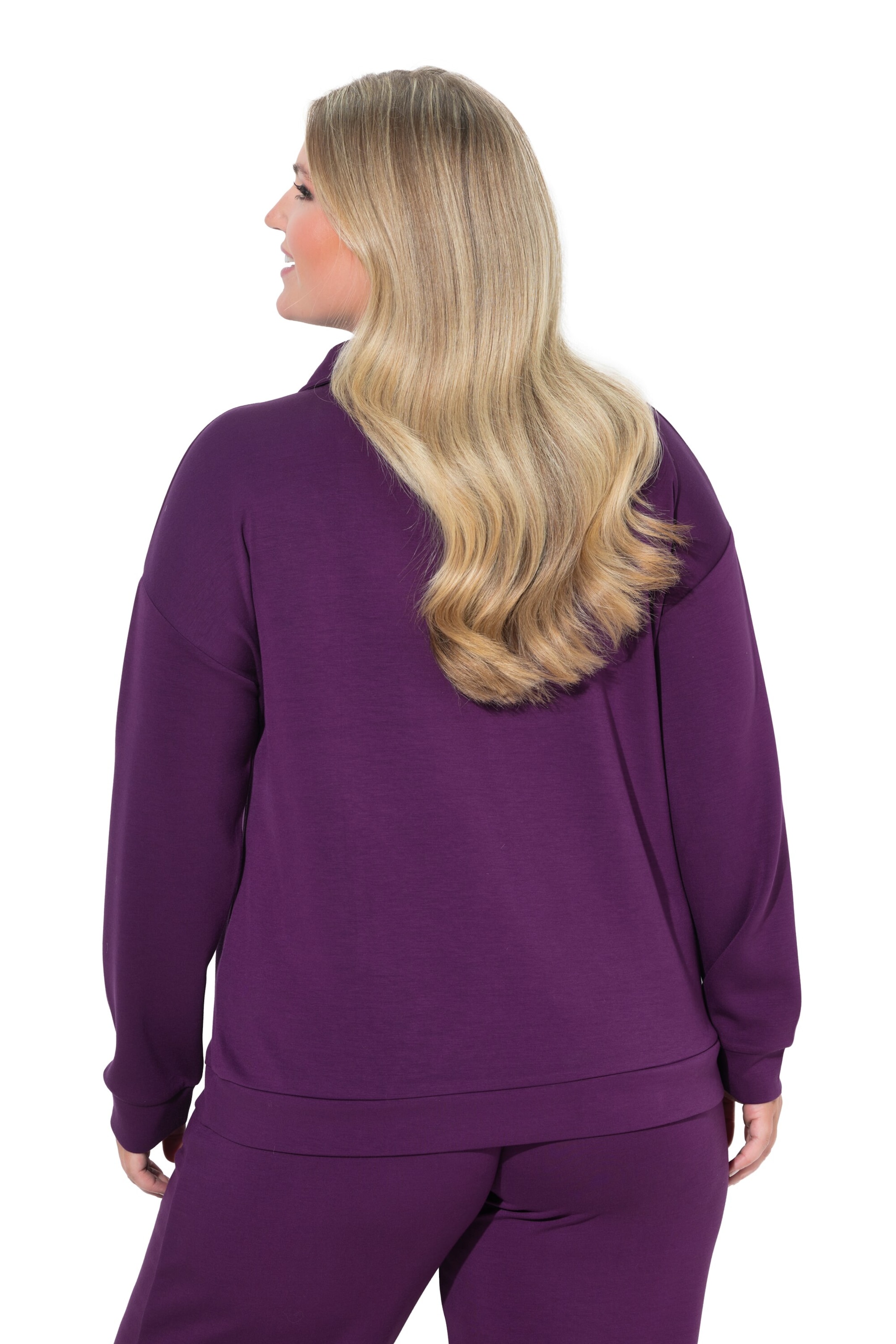 MIAMODA Sweatshirt in Lila