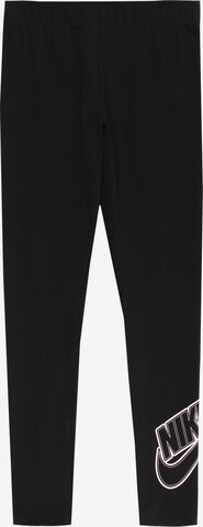 Nike Sportswear Leggings 'Favorites' in Schwarz: predná strana