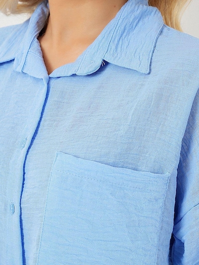 Bigdart Chemisier en bleu clair, Vue avec produit