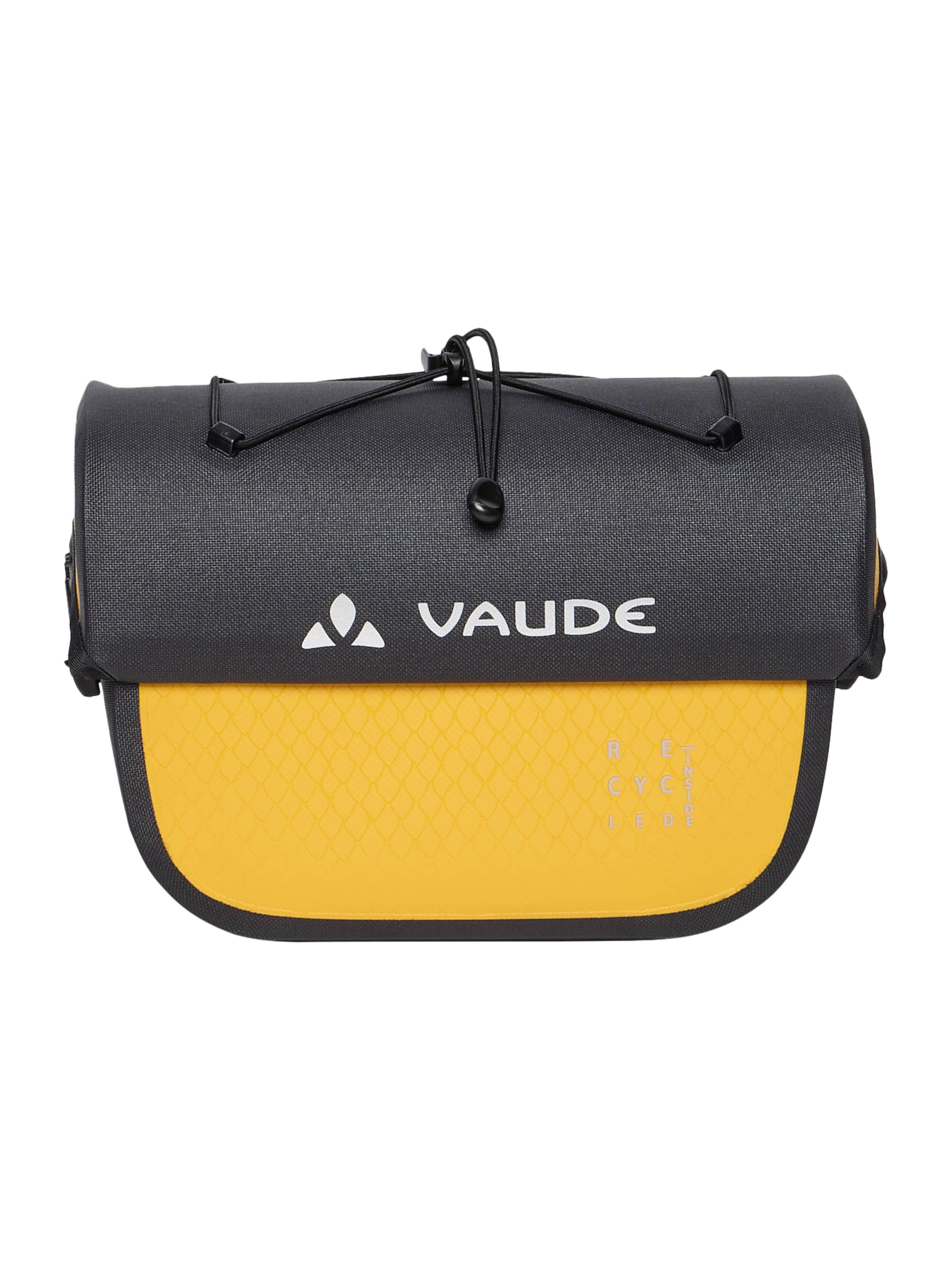 VAUDE Sporttasche 'Aqua Box 4' in gelb / schwarz / weiß, Produktansicht