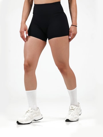 Pantaloni sport 'Nova' de la neverover pe negru: față