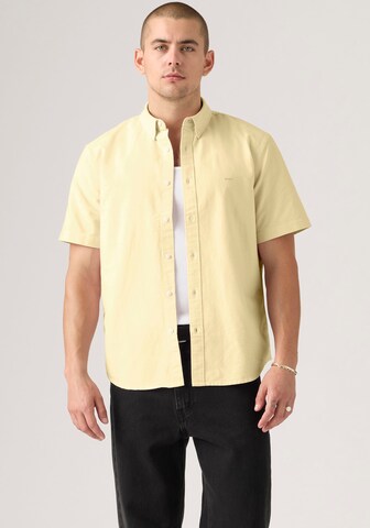 LEVI'S ® Regular Fit Hemd in Gelb: Vorderseite