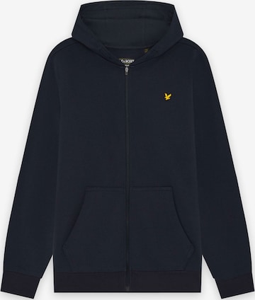 Lyle & Scott Sweatjacke in Blau: Vorderseite