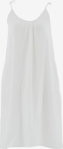 Organication Kleid in Weiß: Vorderseite