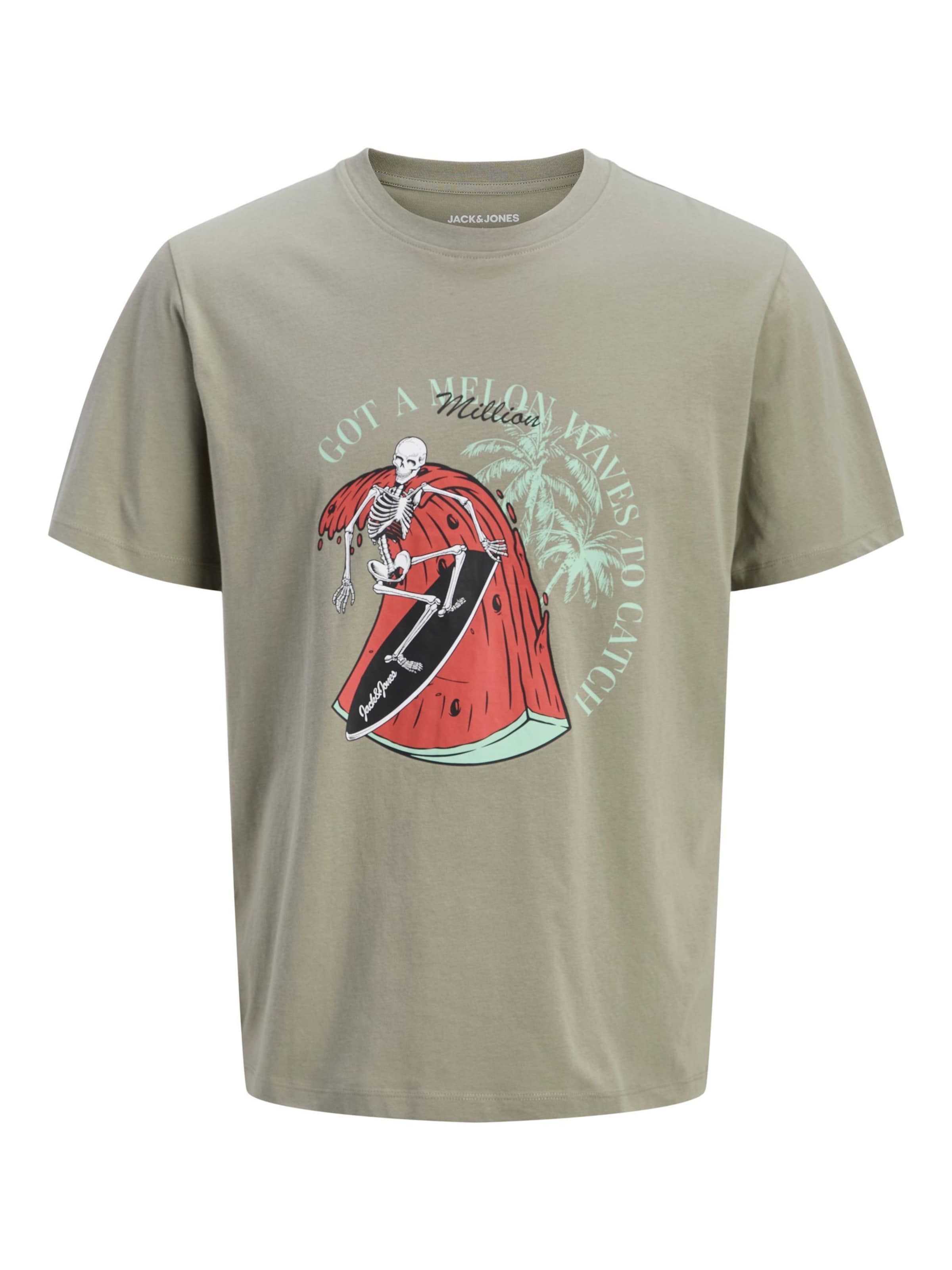 Jack & Jones Junior Shirt in Green: front