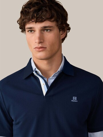 Hackett London Poloshirt in Blau