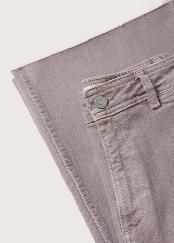 MANGO Wide leg Jeans 'Catherin' in Grey