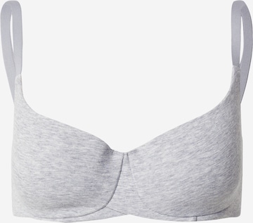 pilka Hunkemöller Marškinėliai Liemenėlė: priekis