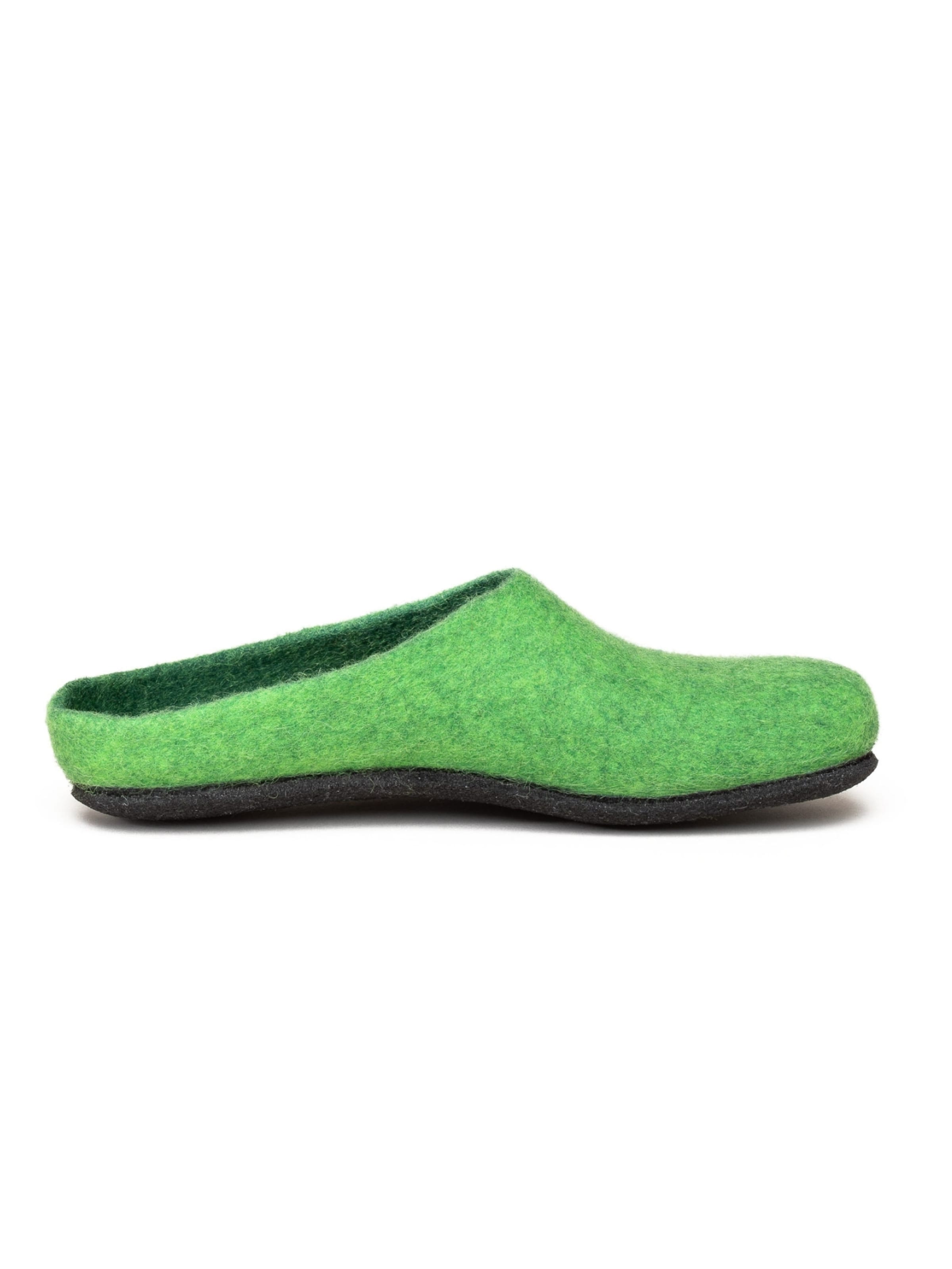 MagicFelt Slippers 'Filzpantoffel Magicfelt 709' in Green