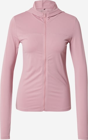 ONLY PLAY Bluza rozpinana sportowa 'ONPMILA' w kolorze różowy: przód