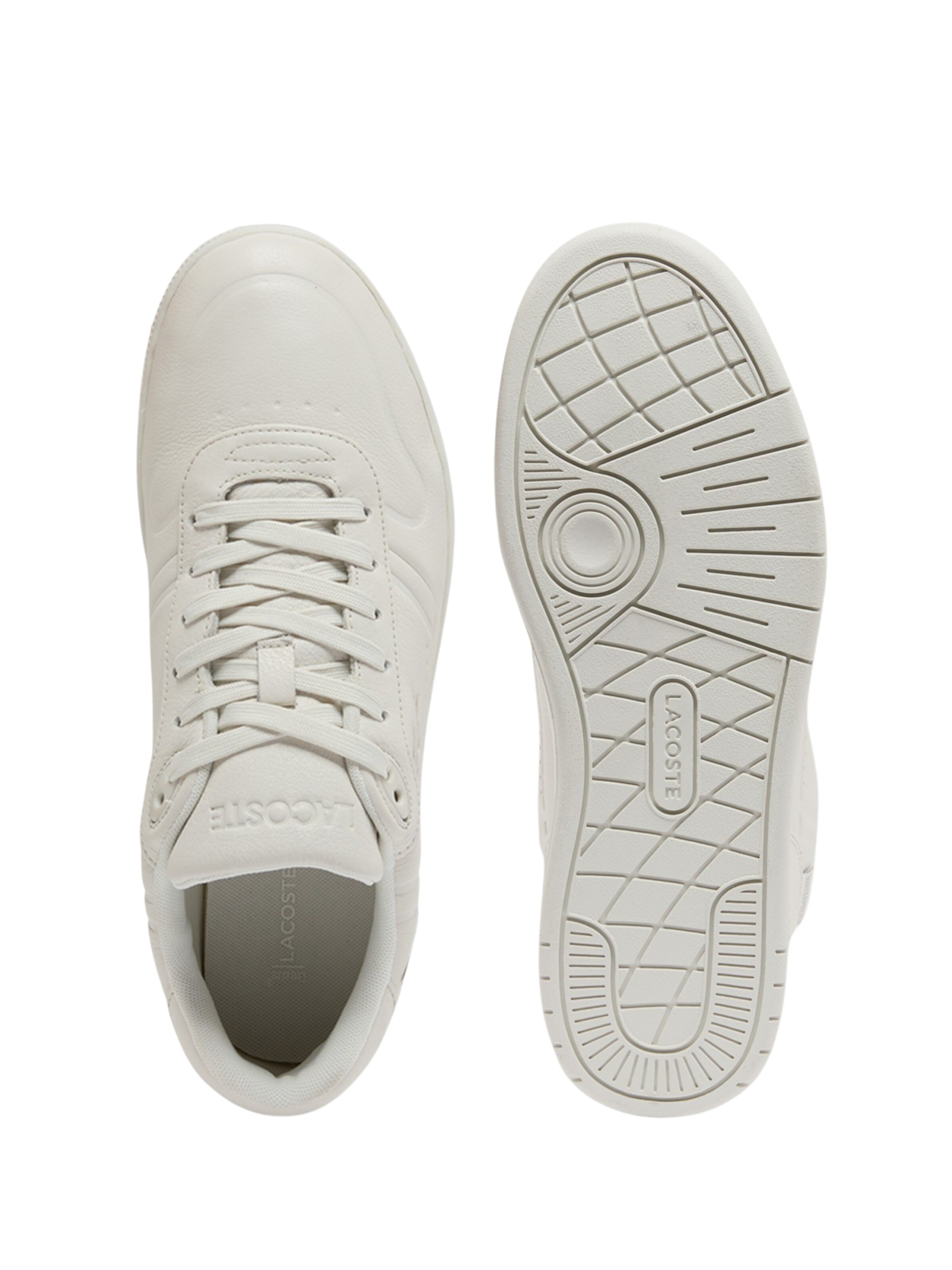 LACOSTE Sneaker low 'T-Clip Shield' i hvid