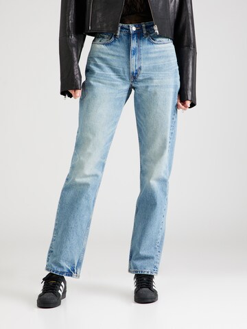 WEEKDAY Regular Jeans in Blauw: voorkant