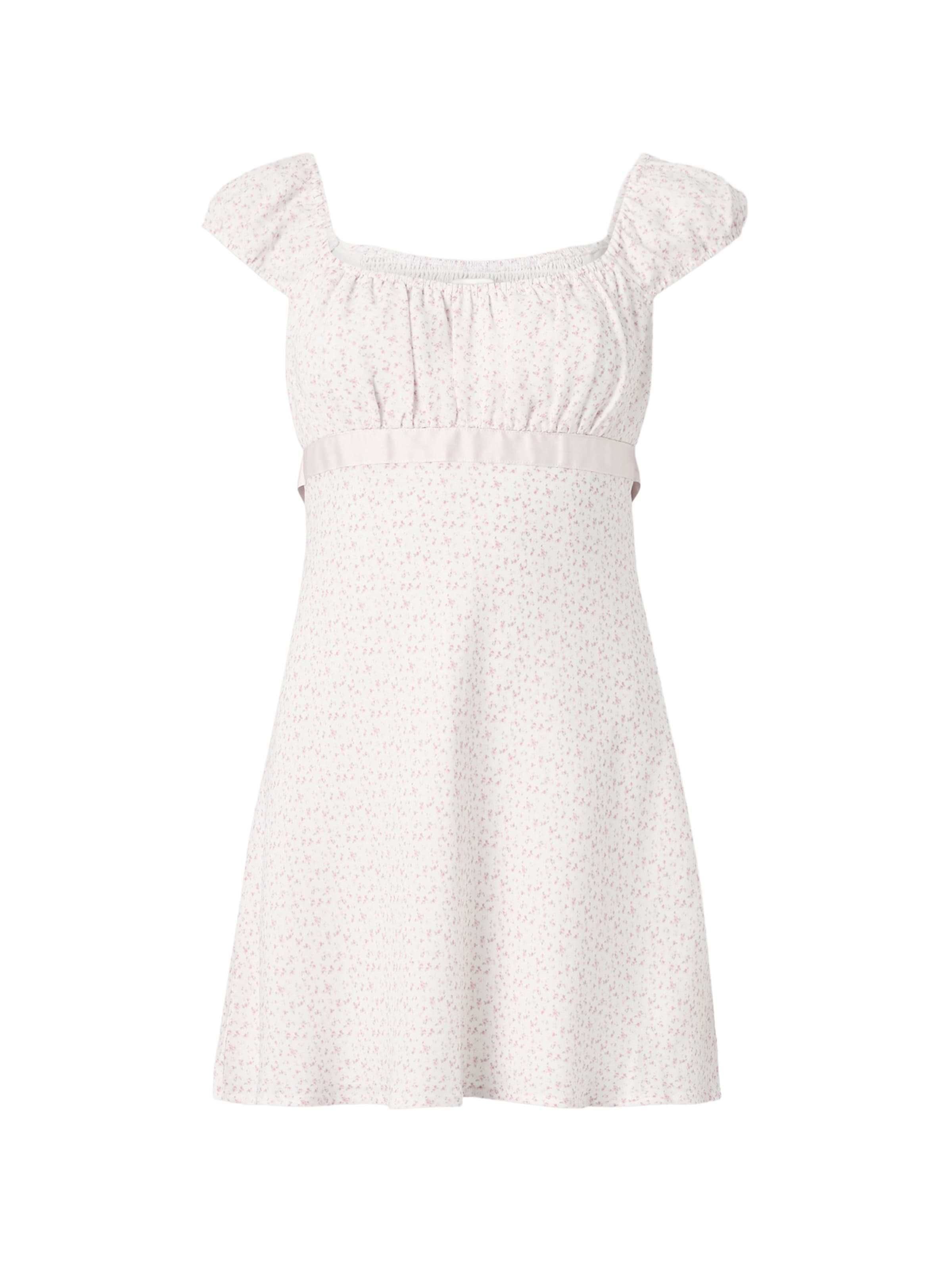 HOLLISTER Φόρεμα σε λευκό: μπροστά