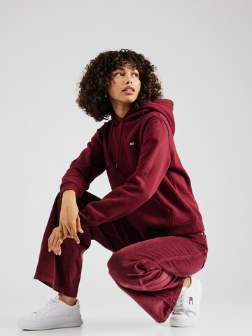 Felpa di Tommy Jeans in lilla