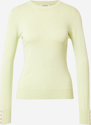 Pullover di Oasis in verde: frontale