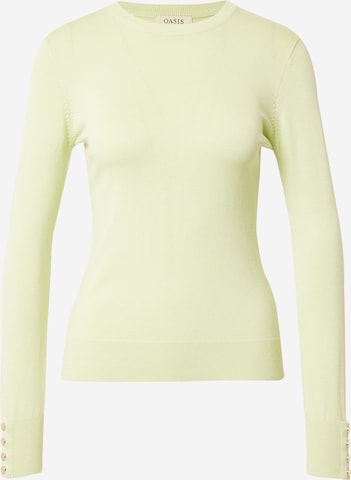 Oasis Sweater in Green: front