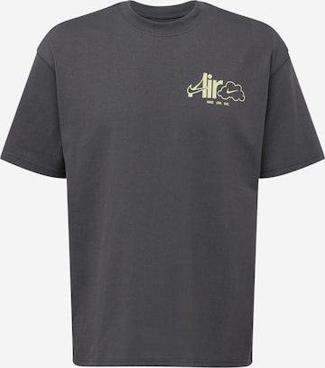 T-Shirt Nike Sportswear en gris : devant