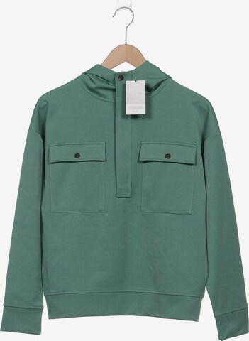 MANGO Sweatshirt & Zip-Up Hoodie in M in Green: front