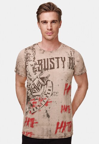 Rusty Neal Shirt in Brown: front
