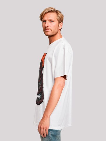 T-Shirt 'Pantera Venomous Snake' F4NT4STIC en blanc