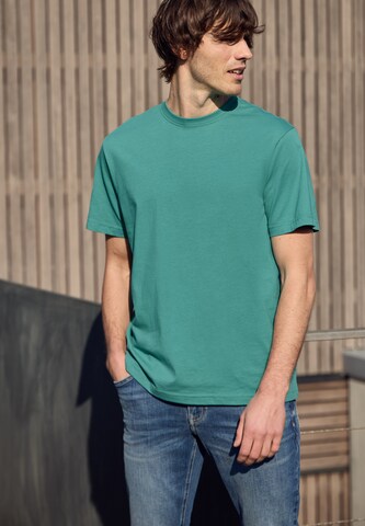 Street One MEN Shirt in Blue: front