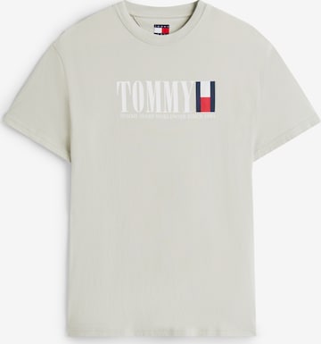 Tommy Jeans - Camiseta en verde: frente