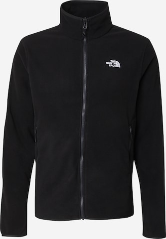 Veste en polaire fonctionnelle 'Glacier' THE NORTH FACE en noir : devant