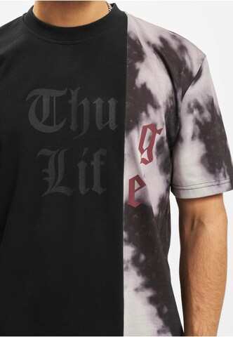 Thug Life Shirt 'Underground' in Zwart