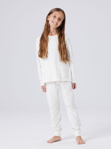 NAME IT Pajamas in White: front
