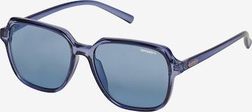 Lunettes de soleil Superdry en bleu : devant